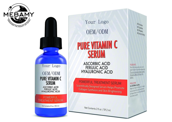 Pure Vitamin C Serum Ferulic Acid Hyaluronic Acid Serum Brightens and Evens Skin Tone Youthful Glow