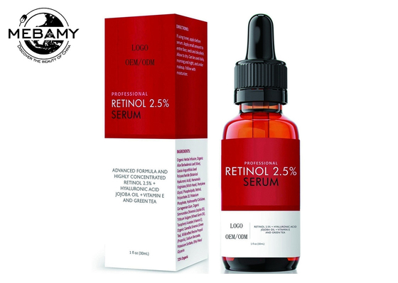 Organic Anti-Wrinkle Retinol 2.5% Face Serum With Hyaluronic Acid