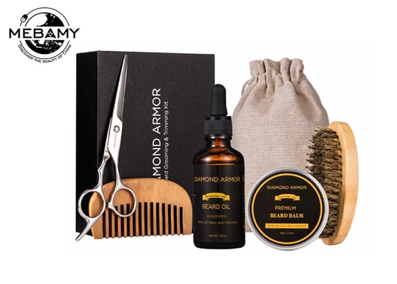 Beard Grooming And Trimming Kit For Men Care With Essential Vitamins &amp; Nutrients