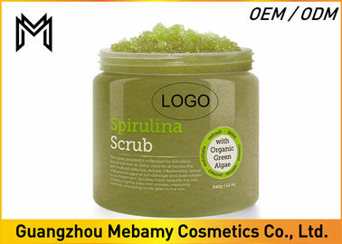 Natural Spirulina Skin Care Body Scrub 250g Dead Sea Salt Prevent Wrinkles