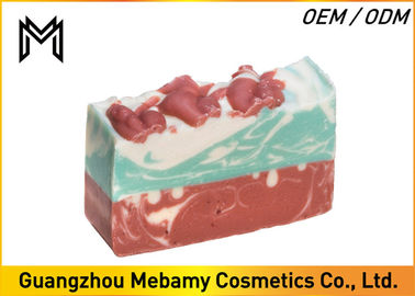 Pure Natural Organic Handmade Soap , Red Rose Gessential Oil Bar Soap Moisturizing