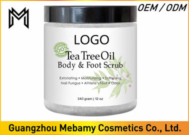 Tea Tree All Natural Body Scrub 100% Pure Dead Sea Salt For Killing Foot Fungus