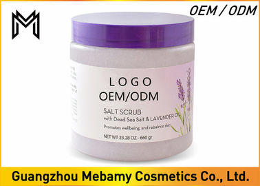 Dead Salt Whitening Body Scrub Invigorate Skin With Lavender Essential Oil