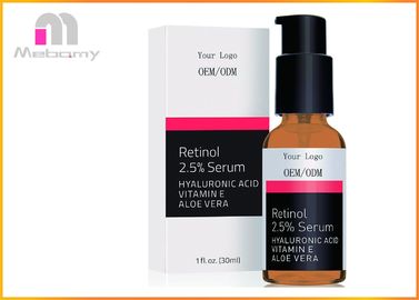 Retinol Face Serum 2.5% with Hyaluronic Acid , Aloe Vera , Vitamin E - Boost Collagen Production