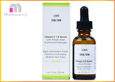 Natural Vitamin C E Serum With Ferulic And Hyaluronic Acid / Organic Anti Aging Serum