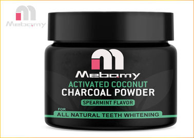 Natural Coconut Charcoal Teeth Whitening Powder To Remove Tooth Stains