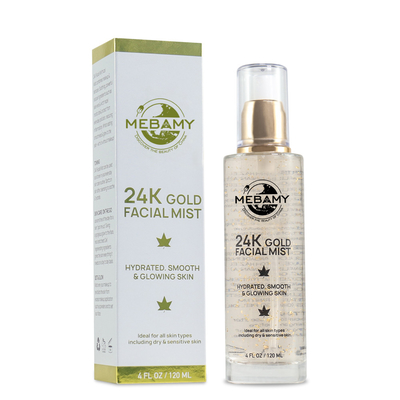 Hyaluronic Acid 24K Gold Vegan Facial Mist Spray For All Skin Types