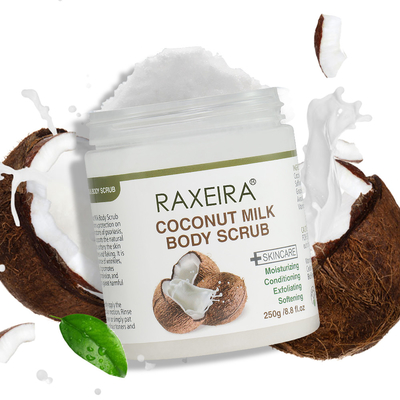 Natural Organic Skin Care Body Scrub Deep Cleansing Exfoliate Skin Coconut Milk Body Scrub