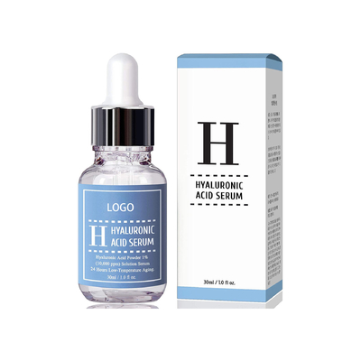 OEM Private Label Hyaluronic Acid Serum Anti Wrinkles Anti Aging Natural Face Serum