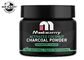 Natural Coconut Charcoal Teeth Whitening Powder To Remove Tooth Stains