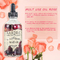 100ml Organic Rose Essential Oil For Face Body Hair Nail