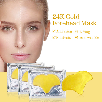 24k Gold Skin Care Face Mask Collagen Crystal Beauty Forehead Mask