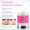 MSDS Female Skin Care Face Cream Collagen Anti - Aging Daily Facial Moisturizer