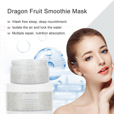 Private Label Natural Gragon Fruit Smoothie Mask For Moisturizing 200g