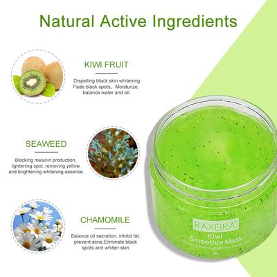 Kiwi Face Mask-Brightening Hydrating Moisturizing Skin Care For All Skin Types