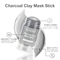 Face Mud Mask Cleansing Brightening Natural Charcoal Clay Mask Stick