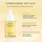 Natural Skin Care Anti Acne Whitening Orange Turmeric Serum For Face