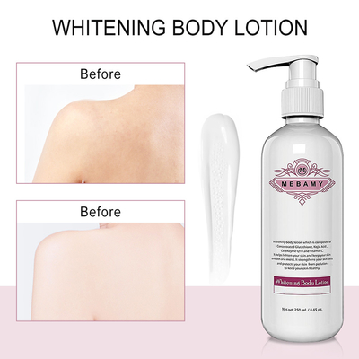 Organic Whitening Moisturizing Fair And White Body Cream Hand And Body Lotion Brightening Whitening Body Lotion 250ml