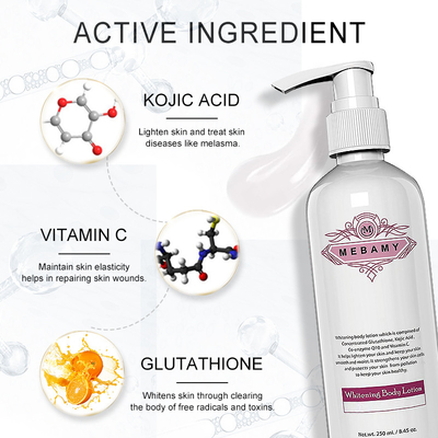 Organic Whitening Moisturizing Fair And White Body Cream Hand And Body Lotion Brightening Whitening Body Lotion 250ml