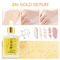 Organic Skin Care Six Peptides Hyaluronic Acid Collagen 24K Gold Anti-Aging Serum